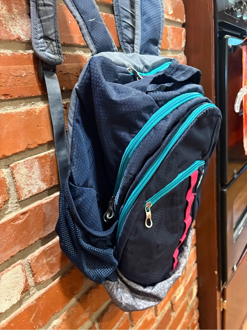 Adidas Navy Blue Athletic Backpack - Picture 4 of 7